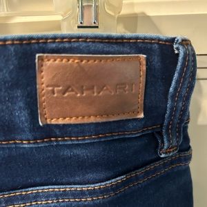 Tahari jeans.  Size 10 with a 30” inseam.